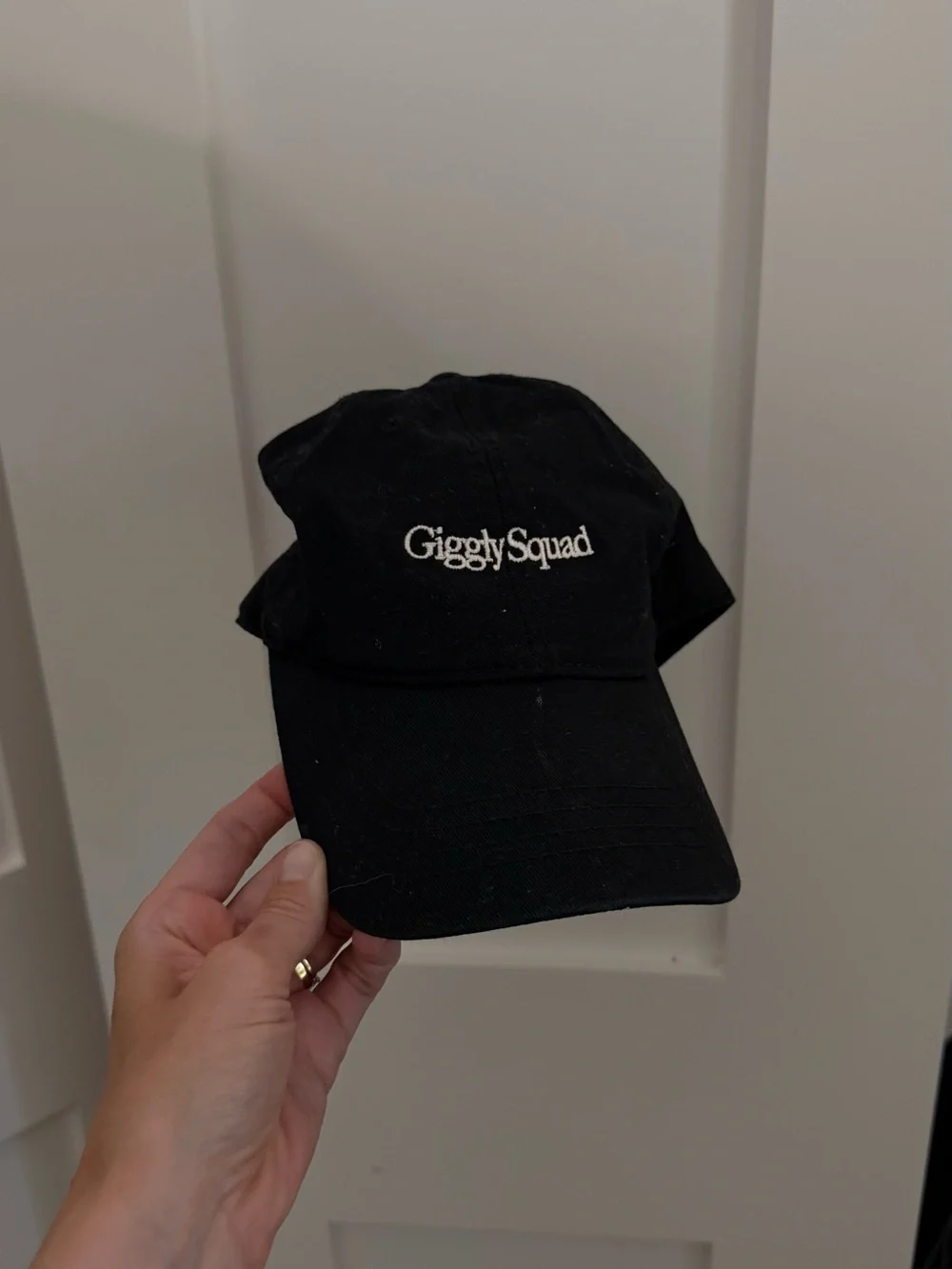 Giggly Squad Black Baseball Cap - Unbranded